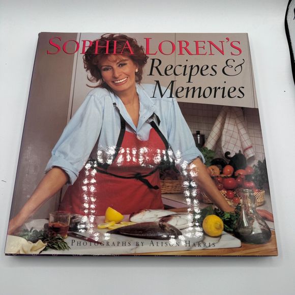 Sophia Loren's Recipes and Memories - 1998 First Edition - Picture 1 of 12